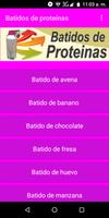 Batidos de proteínas fáciles ポスター