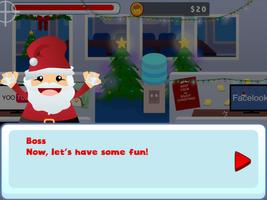 Winter Christmas Snowball Office Fight اسکرین شاٹ 1