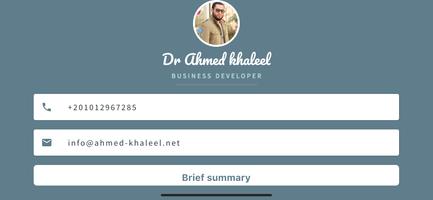 DR Ahmed Khaleel capture d'écran 2