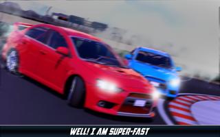 3 डी कार रेसिंग खेल - असली साहसिक स्क्रीनशॉट 1