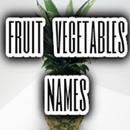 a to z fruits and vegetables English and Urdu APK