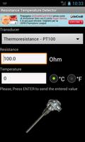 Resistance Temperature Detecto capture d'écran 1