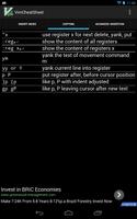 VimCheatSheet Screenshot 2