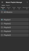 Music Playlist Manage poster