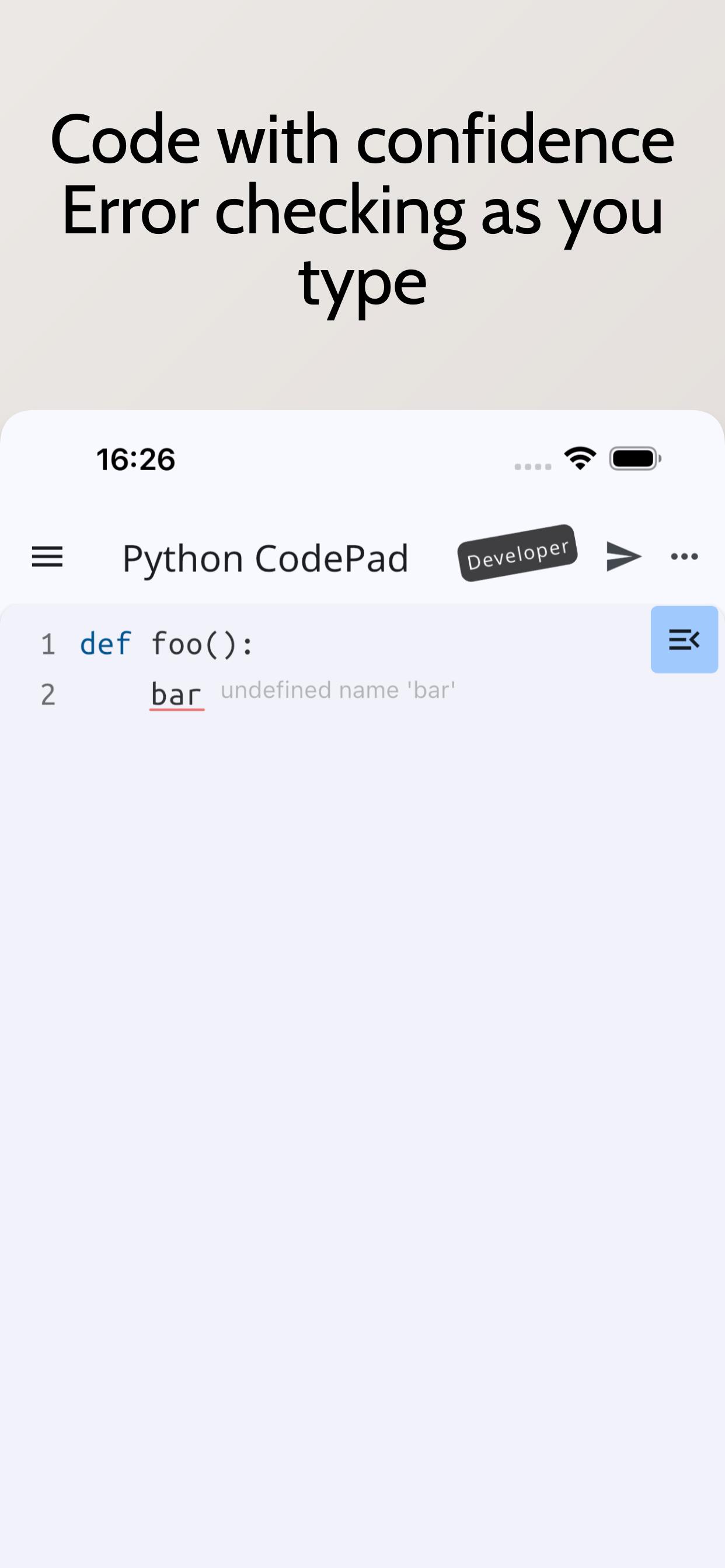 Python Code-Pad - Compiler&IDE APK for Android Download