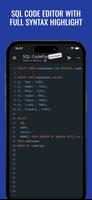 SQL Code-Pad Editor & DB Tool Affiche