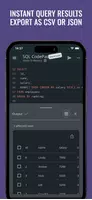 SQL Database Manager DB-Client capture d'écran 2