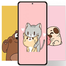 Cute Cartoon Animal Wallpapers aplikacja