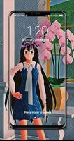 Girl Wallpaper Sakura Scholl 截图 1
