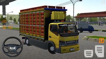 Truck Nusantara Simulator Affiche