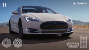 Advance Tesla Street Race Sim پوسٹر