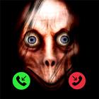 Scary Creepy Momo call prank icon