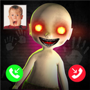 Scary Baby in Yellow Dark House Call Prank APK