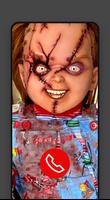 Scary Doll Horror Fake Call Pr capture d'écran 1