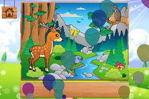 Puzzles Game For Kids: Animals syot layar 2