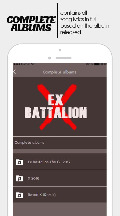 Ex Battalion All Lyric By Album For Android Apk Download - ex battalion all lyric by album for ex battalion logo roblox Ex Battalion All Lyric By Album For Android Apk Download - ex battalion logo roblox