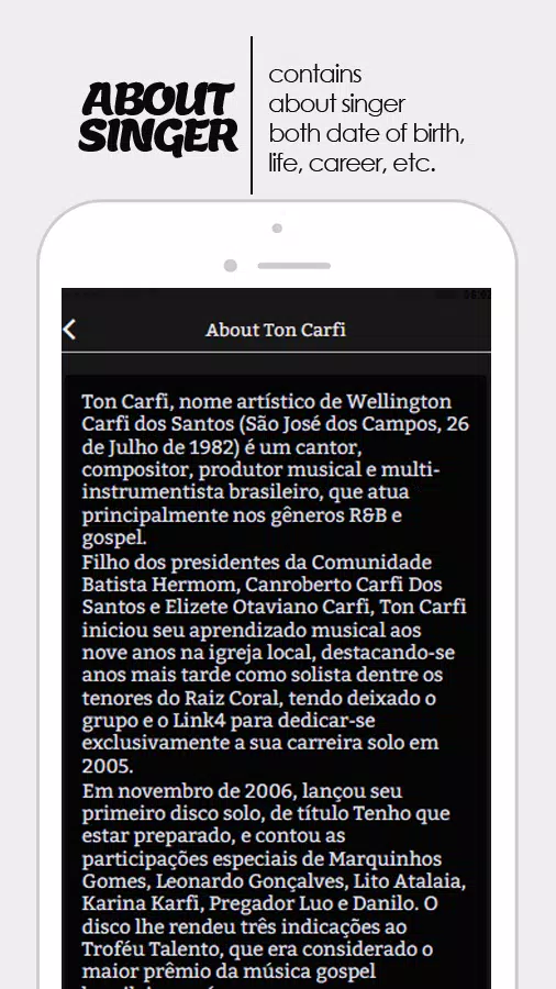 Ton Carfi – Minha Vez Lyrics