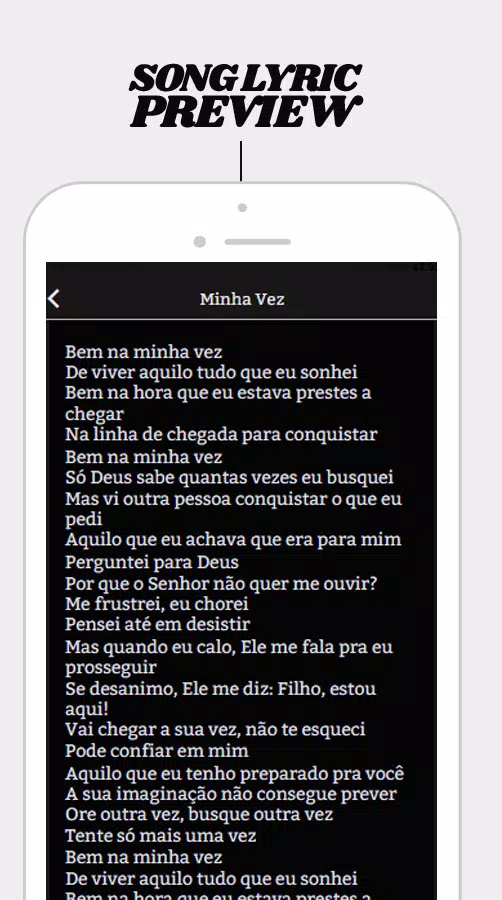 Download do APK de Letras de músicas Ton Carfi - Minha Vez para