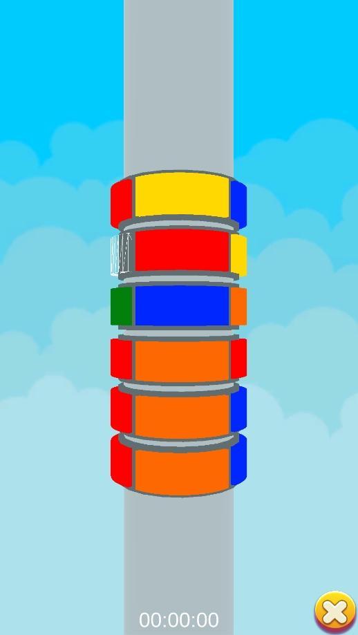 Игра цветные башни