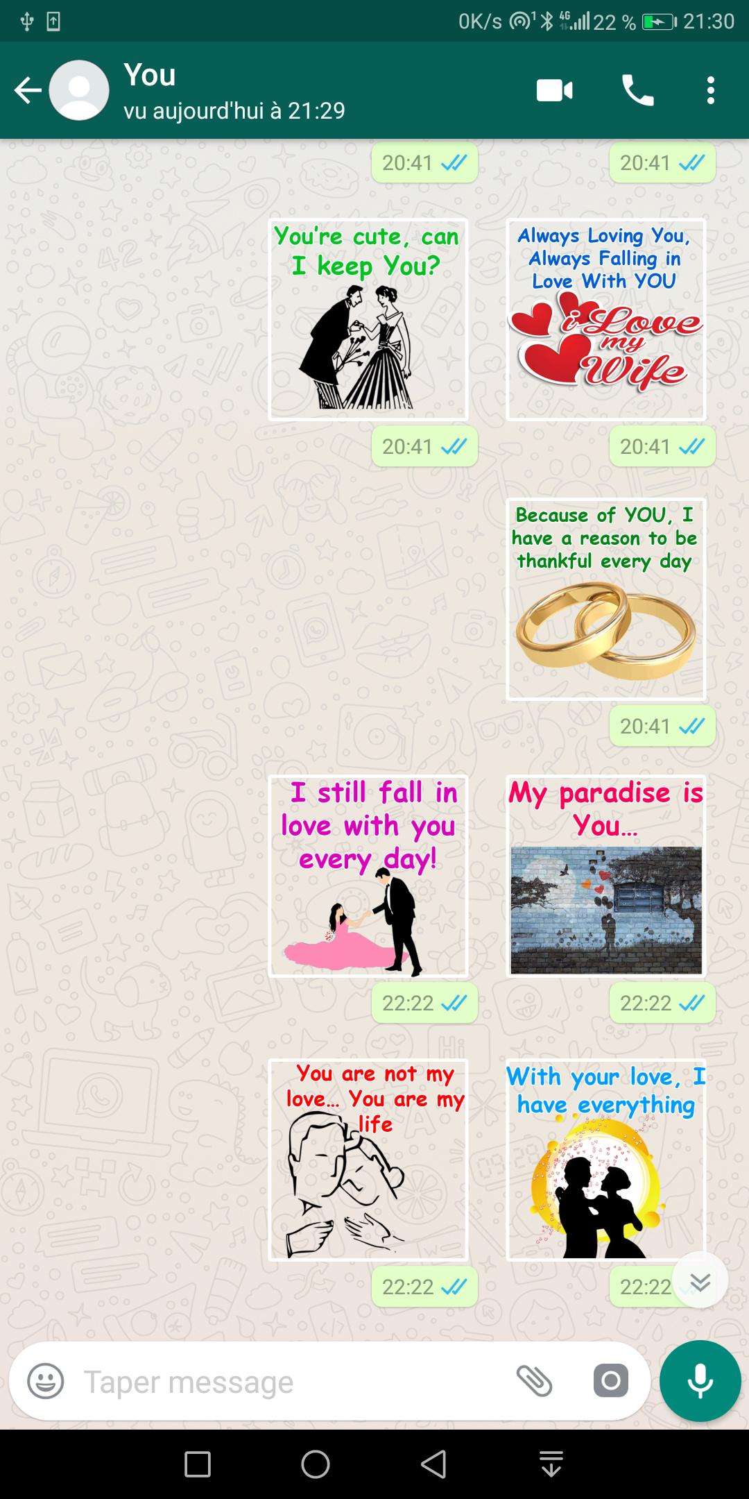 ستيكرات للمتزوجين بالإنجليزي للواتساب for Android - APK Download