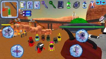 Mars Neighbor Escape. Among Red Planet imagem de tela 2