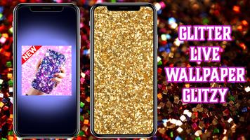 Glitter Live Wallpaper Glitzy الملصق