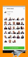 World Leaders Sticker Pack تصوير الشاشة 1
