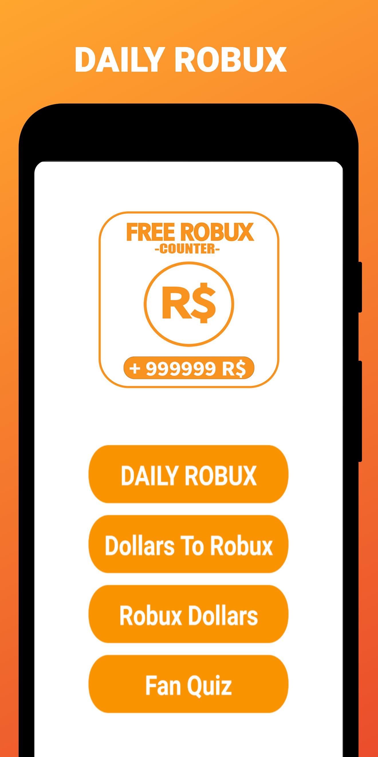 How To Get Free Robux Daily Counter For Android Apk Download - how to get robux daily