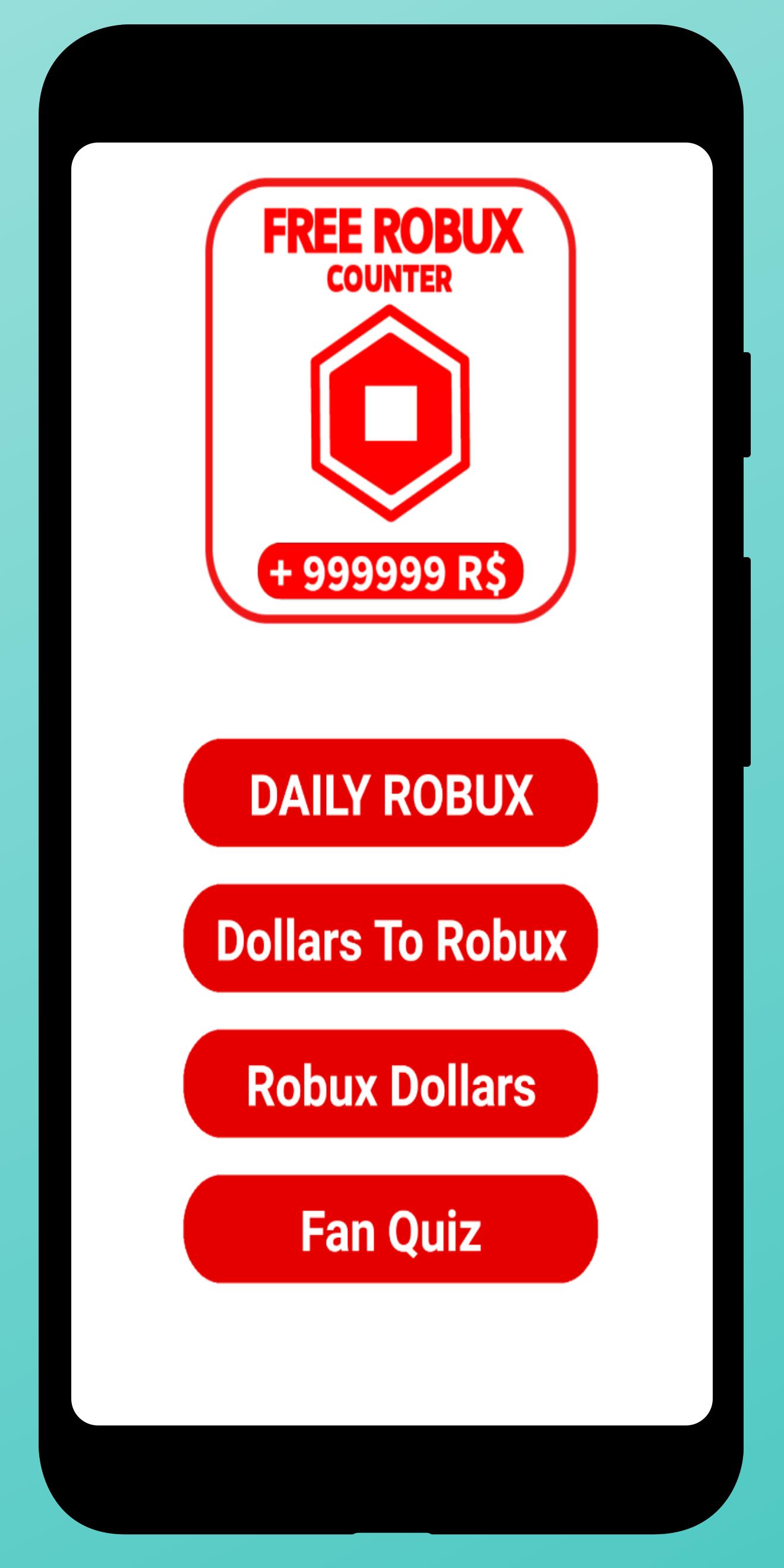 How To Get Free Robux Rbx Calc Free For Android Apk Download - free daily robux rbx calculator for android apk download