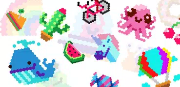 HexaParty - Pixel art coloring