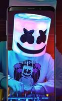 Marshmello Wallpaper تصوير الشاشة 1