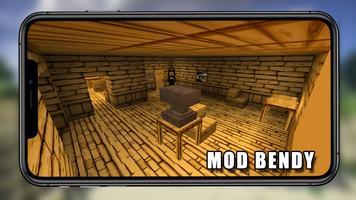 Máquina tinta Mod Bendy MCPE Poster