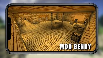Máquina tinta Mod Bendy MCPE captura de pantalla 1