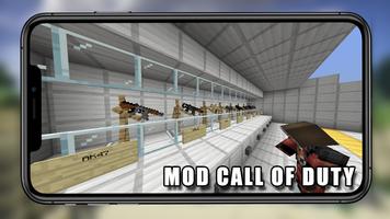 Mod Challenge of Duty MCPE Poster