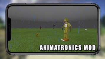 Animatronics Mod Minecraft captura de pantalla 1