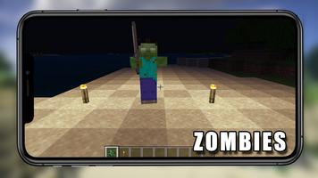 Zombie mod Minecraft captura de pantalla 1