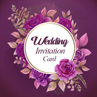 Wedding invitation card maker أيقونة