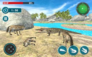 Wild Crocodile Attack Simulator screenshot 3