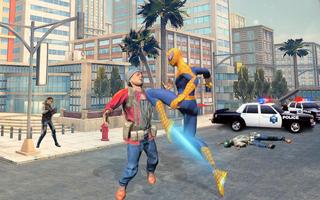Flying Super hero City Survival syot layar 1