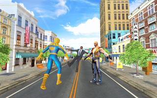 Flying Super hero City Survival capture d'écran 2