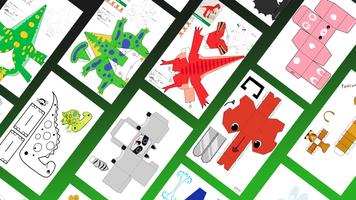 Papercraft 3D Animals syot layar 3