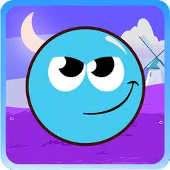 Скачать Funny Blue Ball Journey APK