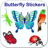 Butterfly stickers for whatsapp - WAStickerApps