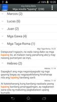 Bibliya sa Tagalog captura de pantalla 1