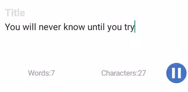 Voice to text