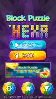 Block Puzzle Hexa Plakat