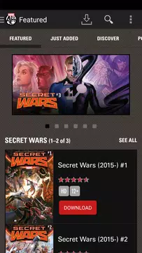 Screenshot 1 for Marvel Comics