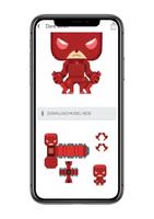 DIY Paper Craft Superheroes 3D capture d'écran 3