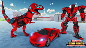 Flying Dino Robot Car Transformation 2021 ảnh chụp màn hình 2