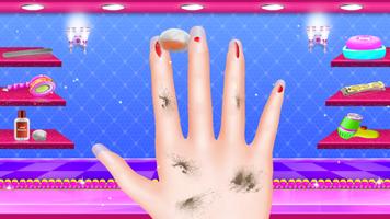 Nail Art Fashion Salon-Manicure Game for Kids 2021 capture d'écran 1